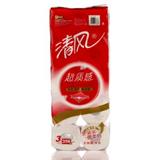 清風 3層 356段 超質感卷筒衛生紙 紅（10卷/提）