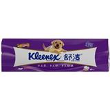舒潔 3層 260節 紫色純白卷筒衛生紙（10卷/提）