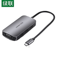 G(lin)Type-C D(zhun)VGA+3USB־PD 50210