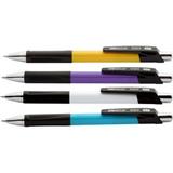 得力 新升級按動式圓珠筆 0.7mm（40支/盒）<藍色>
