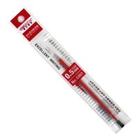 得力 半針管中性筆芯 0.5mm<紅色>20支裝