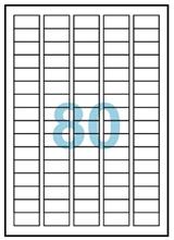 安內(nèi)斯 A0338-10標(biāo)簽  35.6*16.9MM  80格